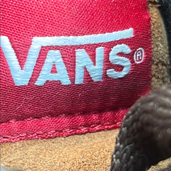 Vans Brown High-Top Sneakers with Suede Finish men’s 8 - Picture 7 of 11